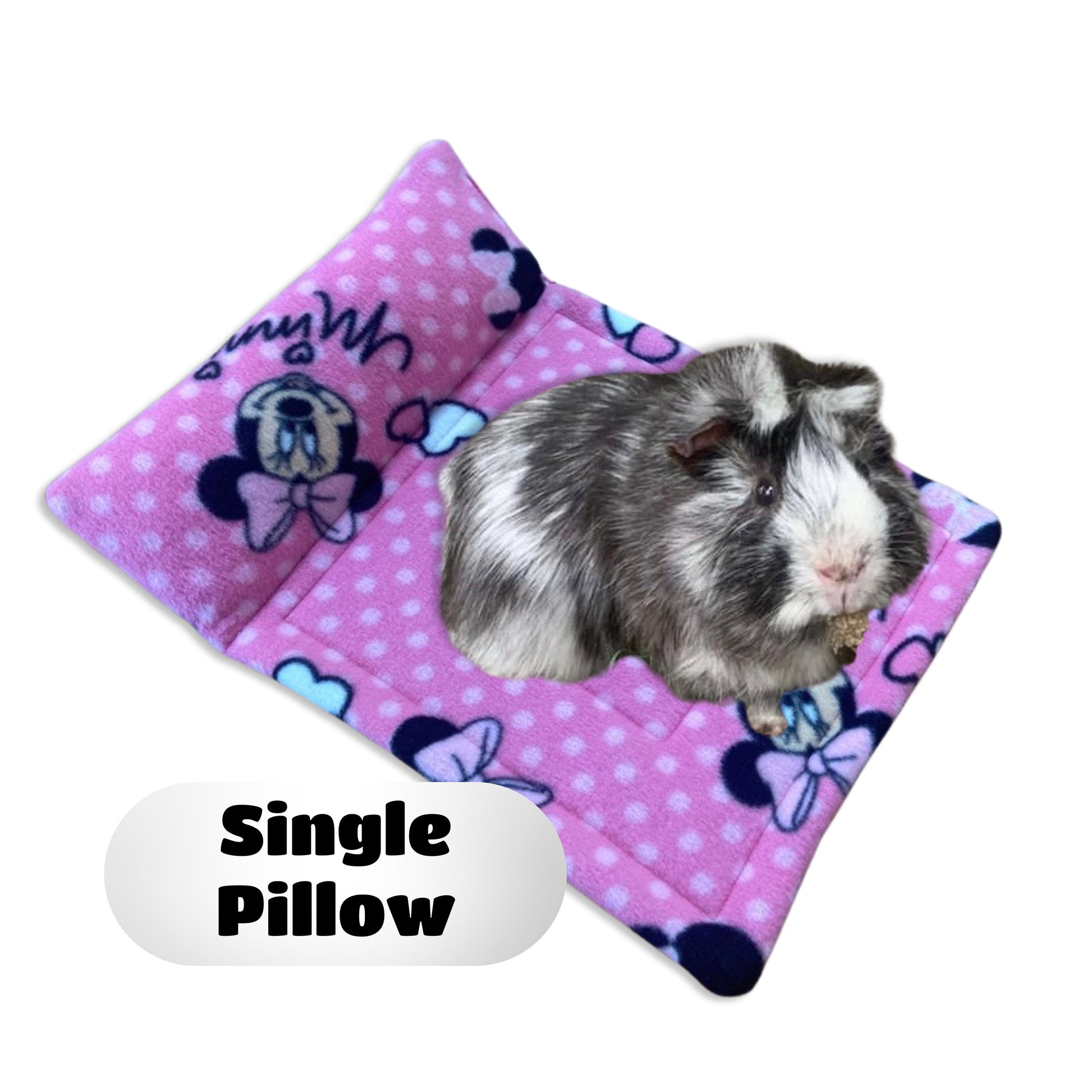 Custom Pillow Pads for Small Animals | Pee/Potty Pad Mat | Bedding for Pets | Absorbent Layer U-Haul | Guinea Pigs, Chinchillas, and More!