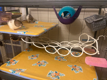 Critter/Ferret Nation PillowCase Fleece Liners | CN/FN Full Sets Reversible, AntiPill [Perfect for Rats, Chinchillas, Ferrets, Hedgehogs]